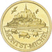 France, Token, Le Mont Saint-Michel, Copper-Nickel-Aluminum, MS(63)