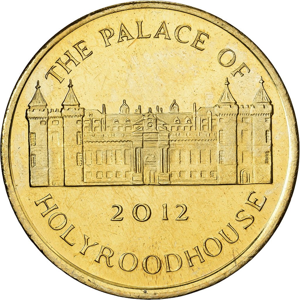 Grã-Bretanha, medalha, The Palace of Holyroodhouse, 2012, Cuproníquel