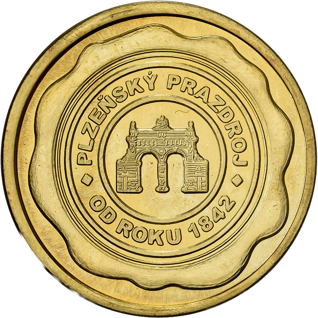 Czech Republic, Medal, Pilsner Urquell, Plzen, Copper-nickel Aluminium, MS(63)