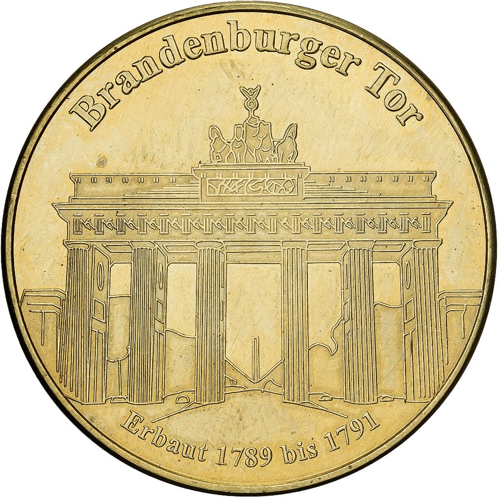 Germany, Token, Brandenburger Tor, 2009, Copper-Nickel-Aluminum, AU(55-58)