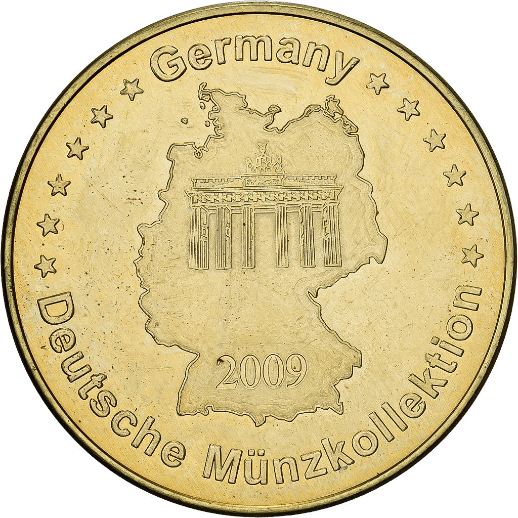 Germany, Token, Brandenburger Tor, 2009, Copper-Nickel-Aluminum, AU(55-58)