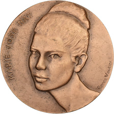 France, Medal, Marie-José Nat, Bronze, Renée Vautier, MS(63)