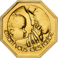 Francja, Token, Amour et Mariage, Voeux, Pokryty brązem, Enfant vous êtes