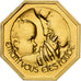 Frankreich, betaalpenning, Amour et Mariage, Voeux, Gilt Bronze, Enfant vous