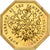 Francja, Token, Amour et Mariage, Voeux, Pokryty brązem, Belo, MS(63)