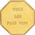 France, Token, Amour et Mariage, Voeux, Gilt Bronze, Belo, MS(63)