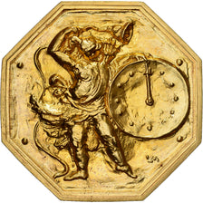 France, Token, Amour et Mariage, Voeux, Gilt Bronze, MS(63)