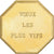 Frankreich, betaalpenning, Amour et Mariage, Voeux, Gilt Bronze, Belo, UNZ