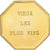 France, Token, Amour et Mariage, Voeux, Gilt Bronze, Belo, MS(63)