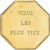 France, Token, Amour et Mariage, Voeux, Gilt Bronze, Fruits et Fleurs, MS(63)