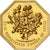 France, Token, Amour et Mariage, Voeux, Gilt Bronze, MS(63)