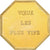 France, Token, Amour et Mariage, Voeux, Gilt Bronze, MS(63)