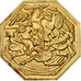 France, Token, Amour et Mariage, Voeux, Gilt Bronze, MS(63)