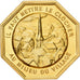 France, Token, Amour et Mariage, Voeux, Gilt Bronze, MS(63)