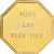 France, Token, Amour et Mariage, Voeux, Gilt Bronze, Belo, MS(63)