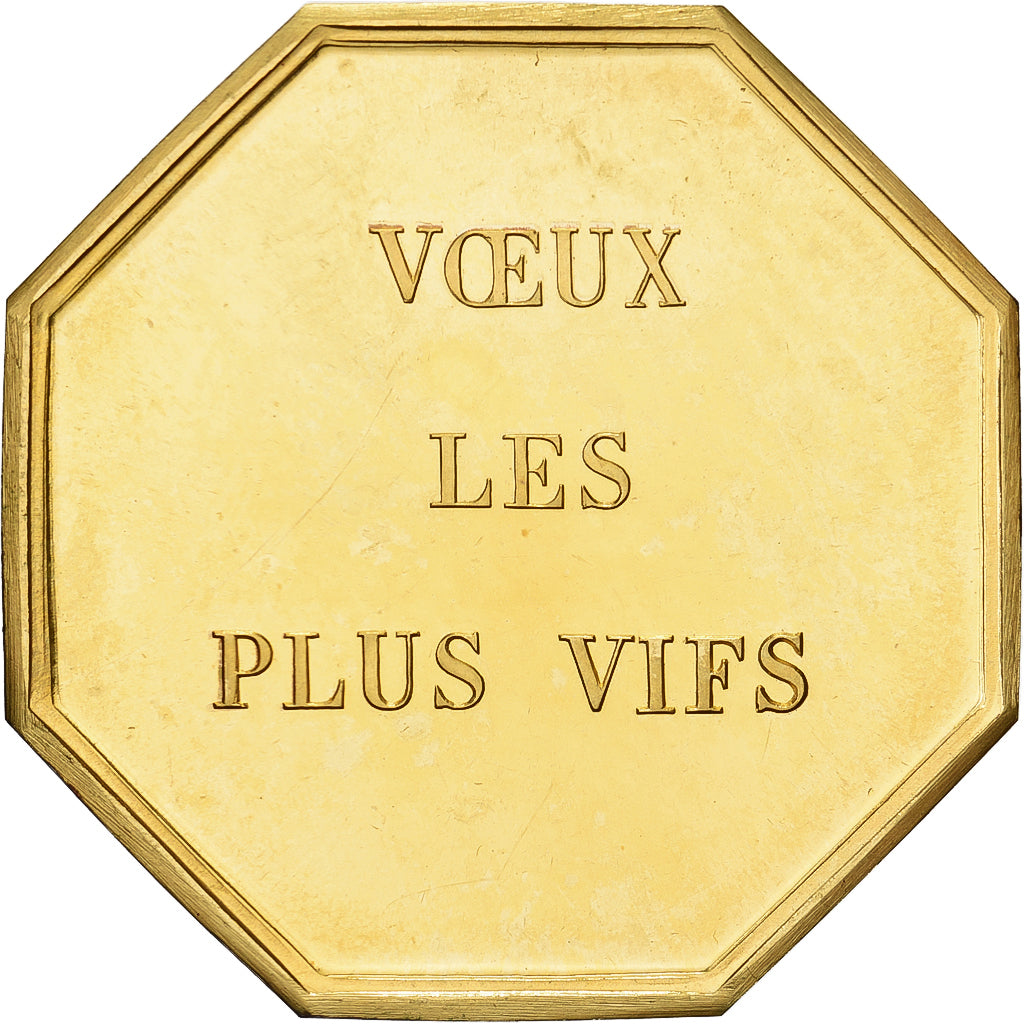 Francja, Token, Amour et Mariage, Voeux, Pokryty brązem, Je Porte Bonheur