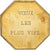 France, Token, Amour et Mariage, Voeux, Gilt Bronze, Antioche, MS(63)
