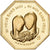 France, Token, Amour et Mariage, Voeux, Gilt Bronze, Marie de France, MS(63)