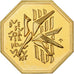 France, Token, Amour et Mariage, Voeux, Gilt Bronze, Du Feu sortir plus Vivant