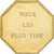 France, Token, Amour et Mariage, Voeux, Gilt Bronze, Du Feu sortir plus Vivant