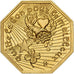 France, Token, Amour et Mariage, Voeux, Gilt Bronze, MS(64)