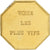 France, Token, Amour et Mariage, Voeux, Gilt Bronze, MS(64)