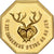 Frankreich, betaalpenning, Amour et Mariage, Voeux, Gilt Bronze, As aux Jeux