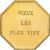 Frankreich, betaalpenning, Amour et Mariage, Voeux, Gilt Bronze, Belo, UNZ