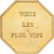 France, Token, Amour et Mariage, Voeux, Gilt Bronze, MS(64)