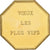 France, Token, Amour et Mariage, Voeux, Gilt Bronze, Après la Pluie, le Beau