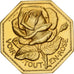 France, Jeton, Amour et Mariage, Voeux, Gilt Bronze, SPL, Turin, rose
