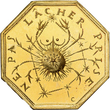 Francja, Token, Amour et Mariage, Voeux, Pokryty brązem, Zodiaque - Cancer