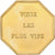 Frankreich, betaalpenning, Amour et Mariage, Voeux, Gilt Bronze, Bouc, UNZ