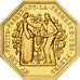 France, Token, Amour et Mariage, Voeux, Gilt Bronze, Fruits et Fleurs, MS(63)