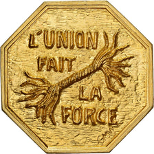 Frankrijk, Token, Amour et Mariage, Voeux, Gilt Bronze, L'Union fait la Force