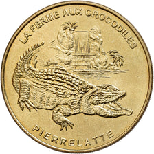 Francia, ficha, Pierrelatte - ferme aux crocodiles, 1999, Rame-nichel-alluminio