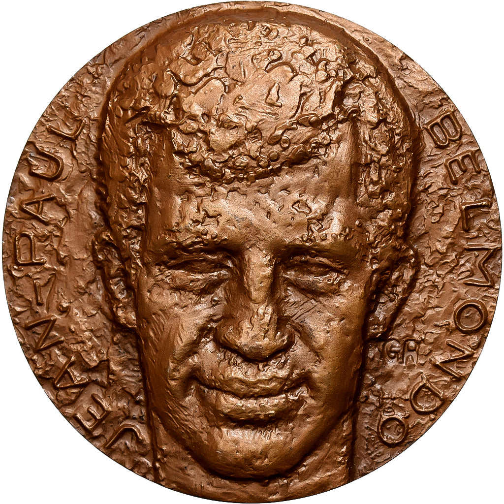 France, Medal, Jean-Paul Belmondo, Bronze, MS(63)