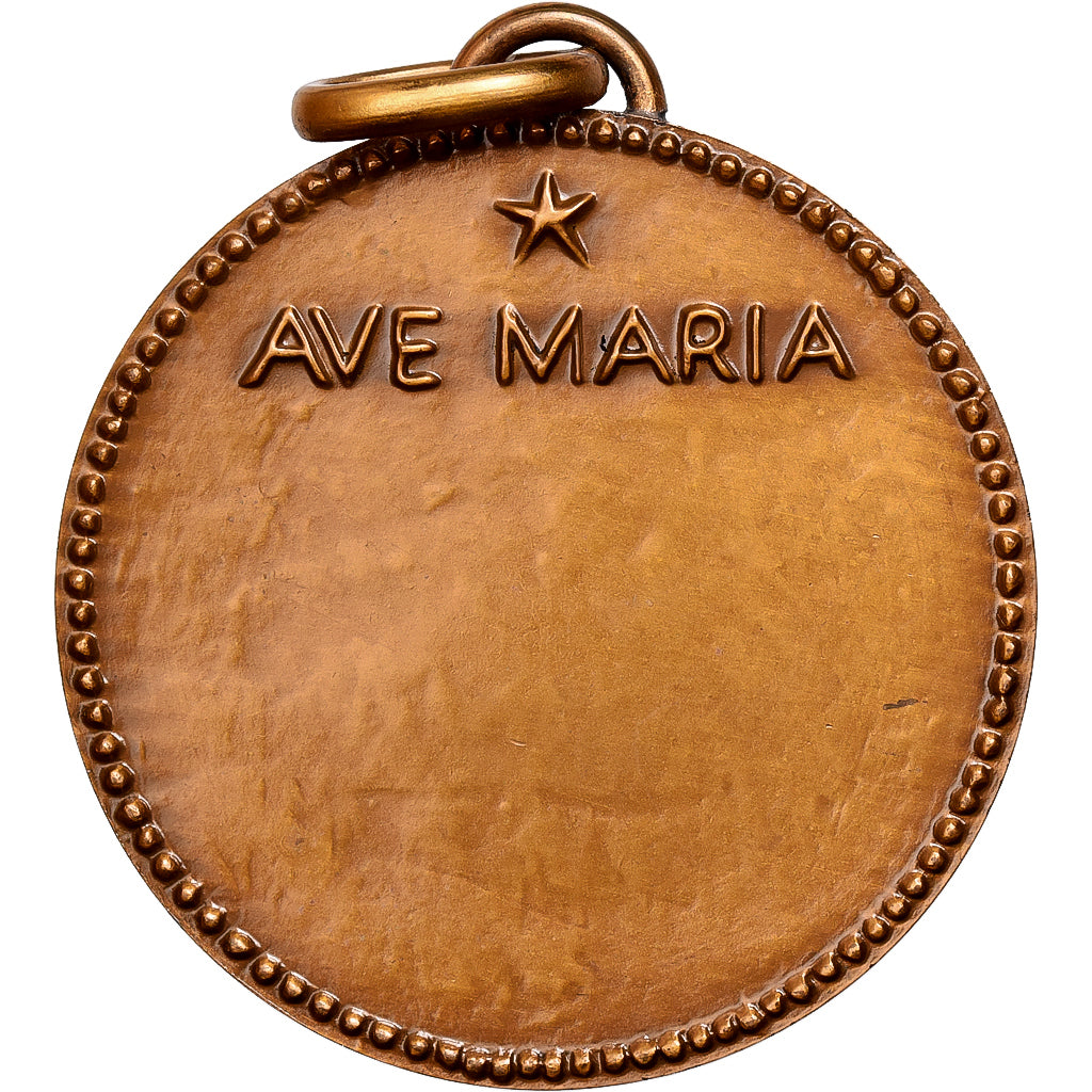 Francia, medaglia, Ave Maria, Bronzo, Landry, SPL
