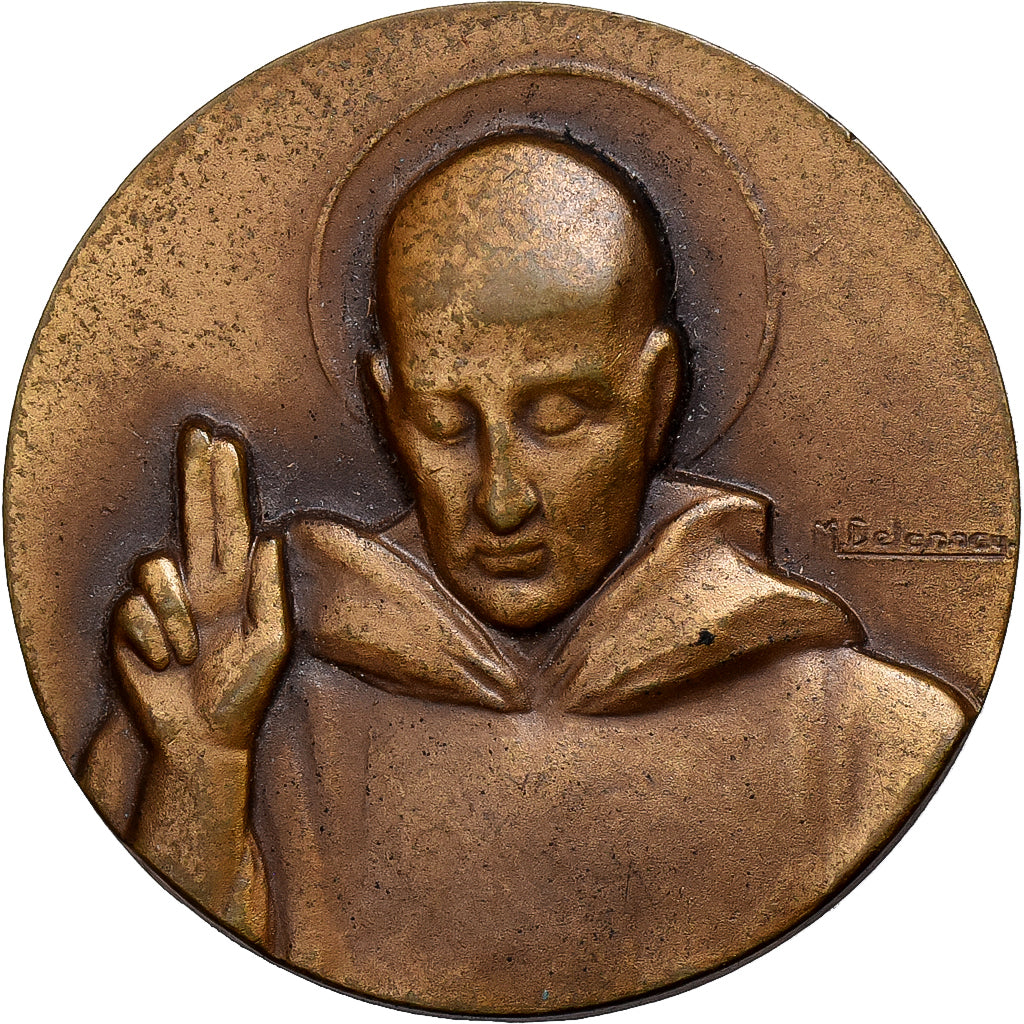 France, Medal, Monastère de la Grande Chartreuse, Bronze, Delannoy, MS(63)
