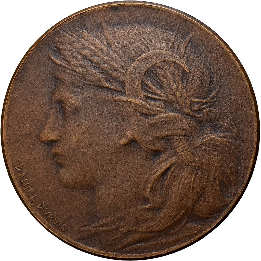 France, Medal, Marianne, Bronze, Dupuis.D, AU(55-58)