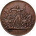 France, Token, Siège de Paris, 1870, Copper, EF(40-45)