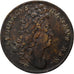France, Token, Louis XIV, Trésor Royal, Brass, VF(30-35)