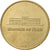 France, Token, Cité des Sciences n°1- La Géode-, 1998, Copper-nickel