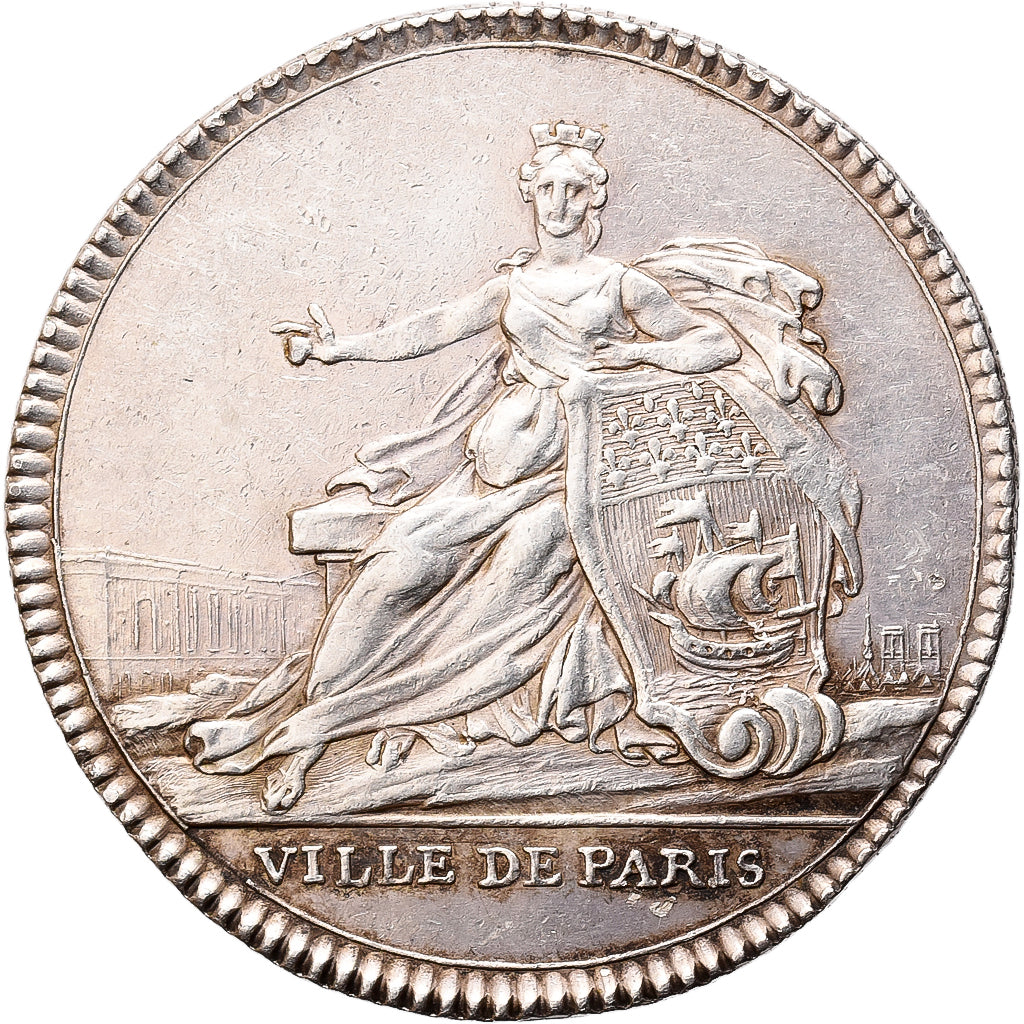 France, Token, J-B Élie Camus de Pontcarré de Viarmes, prévôt de Paris