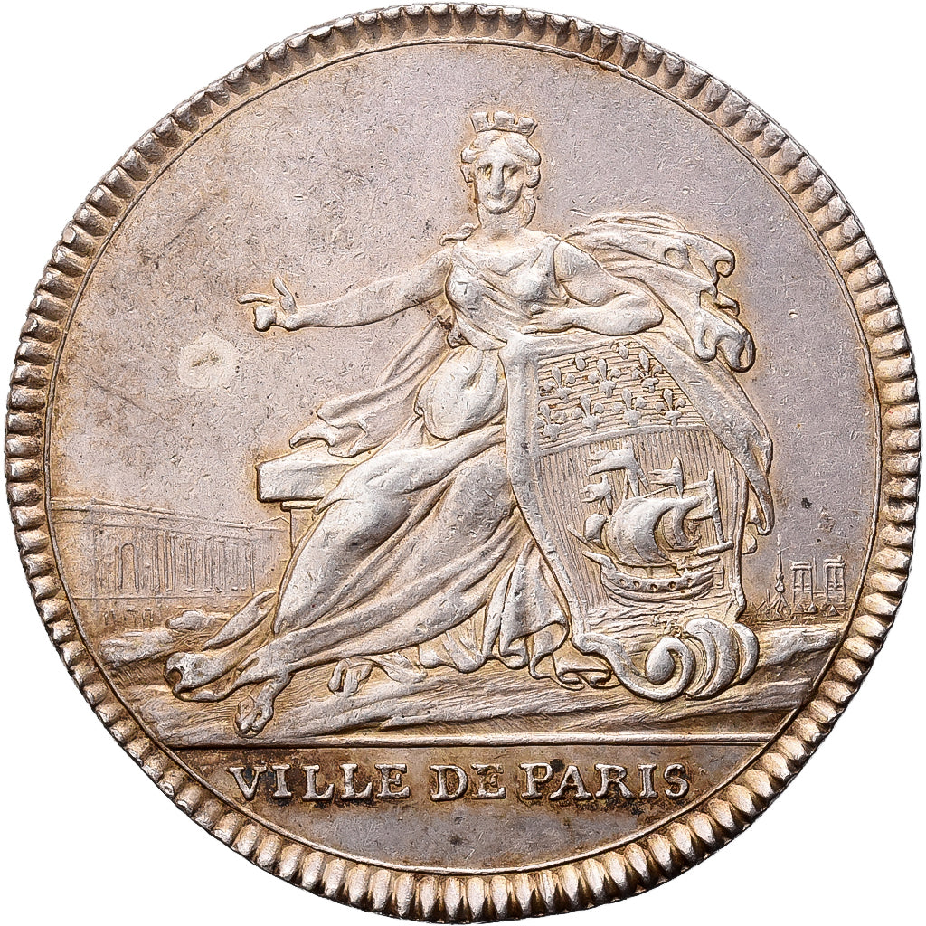 France, Token, J-B Élie Camus de Pontcarré de Viarmes, prévôt de Paris
