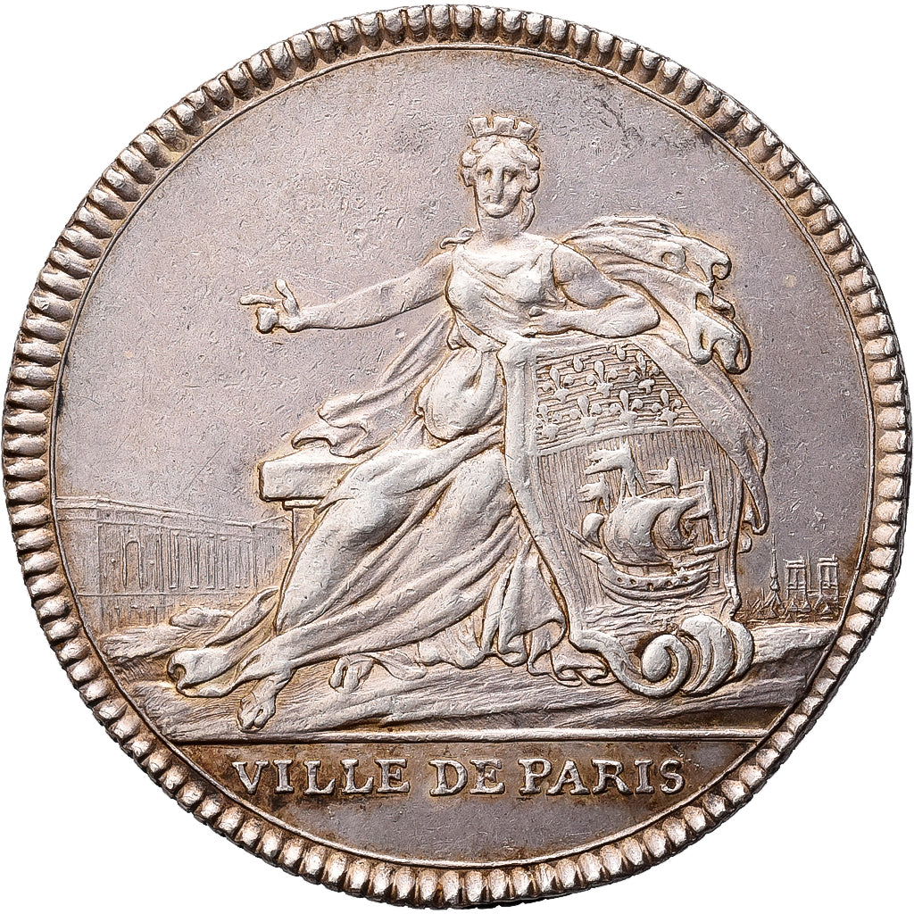 France, Token, J-B Élie Camus de Pontcarré de Viarmes, prévôt de Paris