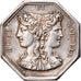 Frankrijk, Medaille, Napoléon Ier, Heur et Malheur, Zilver, De Puymaurin, ZF+