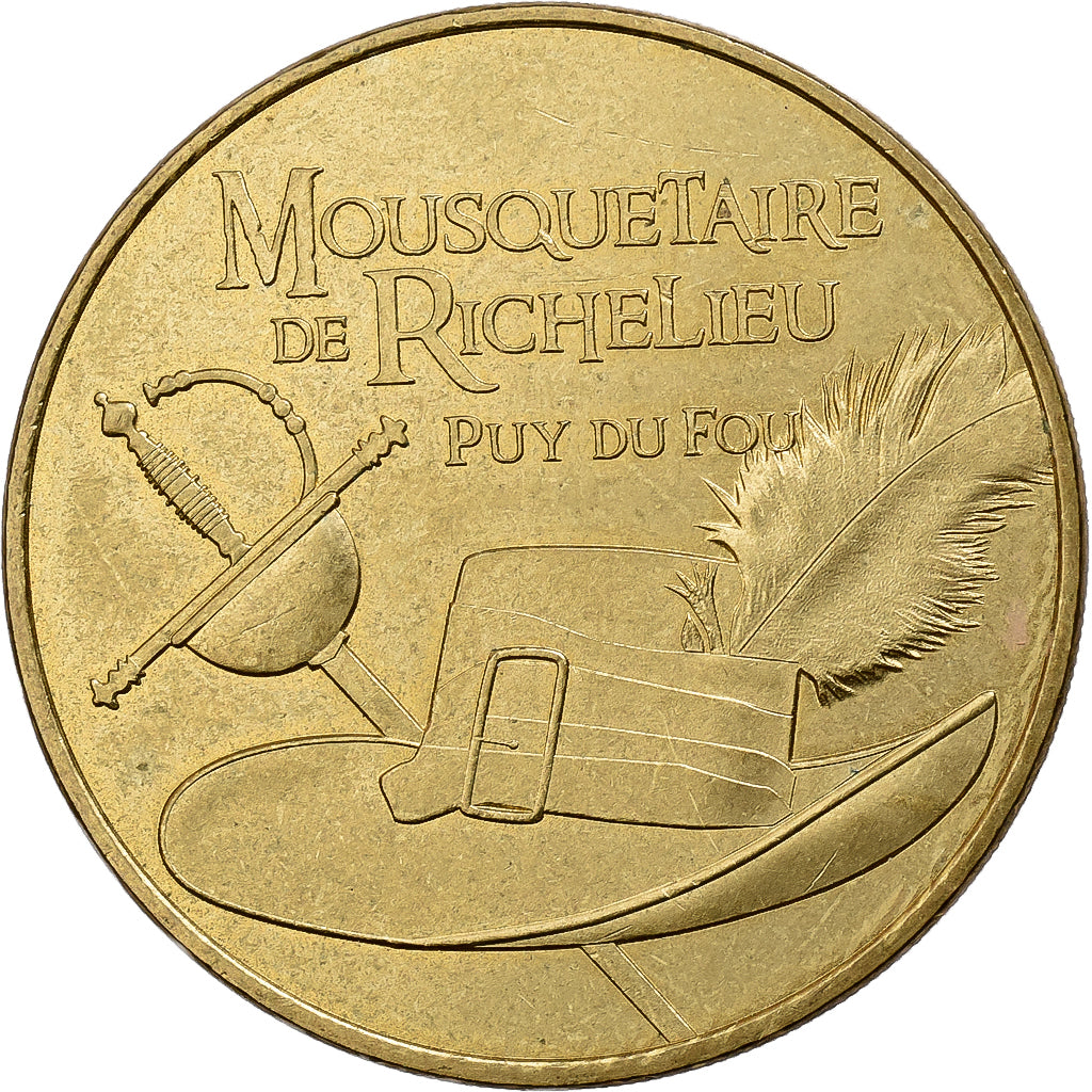 France, Token, Les Epesses - Puy du Fou n°13, 2017, Copper-nickel Aluminium
