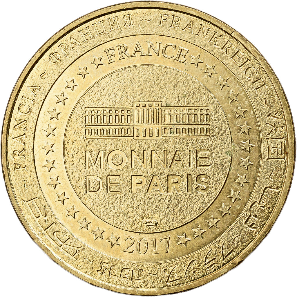 France, Token, Les Epesses - Puy du Fou n°13, 2017, Copper-nickel Aluminium