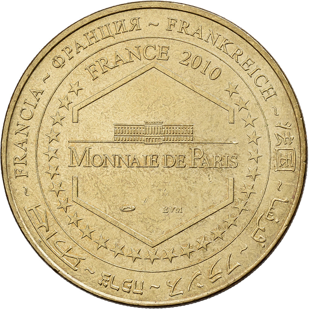 França, Token, Disneyland n°22 - Mickey Sorcier, 2010, Cuproníquel Alumínio
